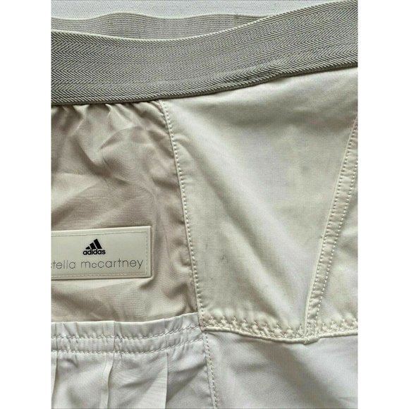 STELLA McCARTNEY x Adidas O53864 TENNIS Sport SKIRT White Chalk ( L ) - Picture 2 of 6